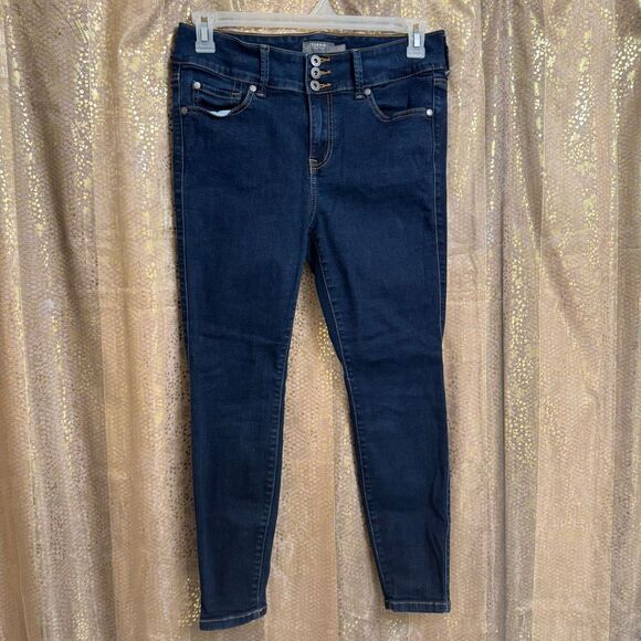 Torrid Dark Wash High Rise Jegging Skinny Jeans Size 10 Short - Picture 1 of 7